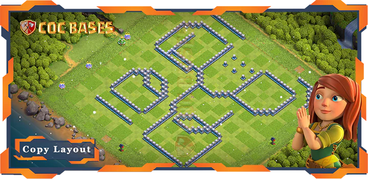 Town Hall 12 Base#393