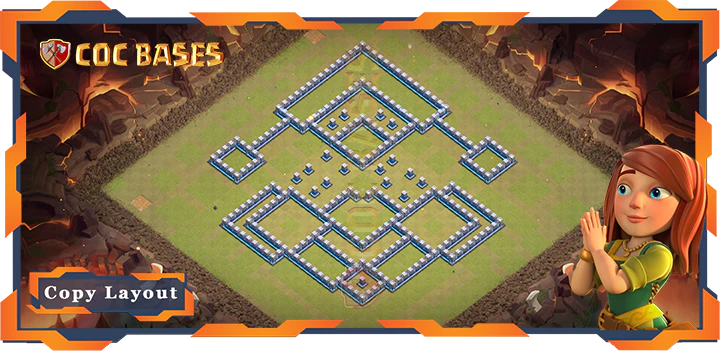 Town Hall 12 Base#174