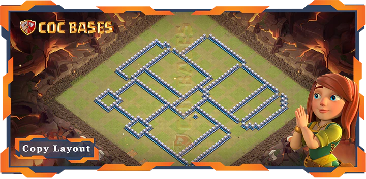 Town Hall 12 Base#217