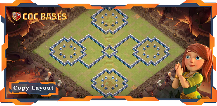 Town Hall 12 Base#260