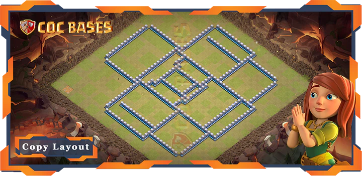 Town Hall 12 Base#414