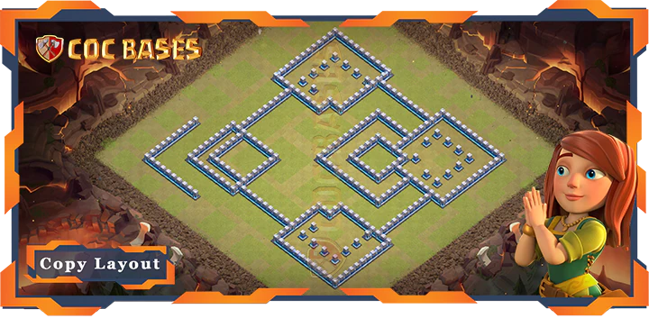 Town Hall 12 Base#161
