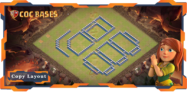 Town Hall 12 Base#287