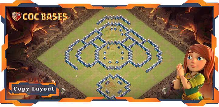 Town Hall 12 Base#156