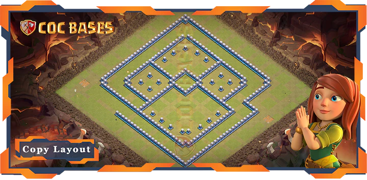Town Hall 12 Base#221