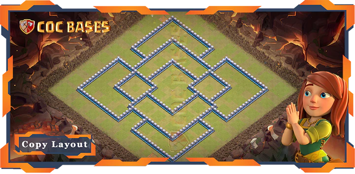 Town Hall 12 Base#184