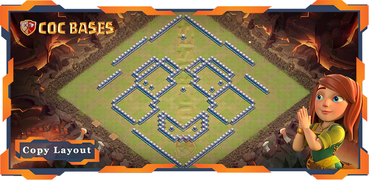 Town Hall 12 Base#376