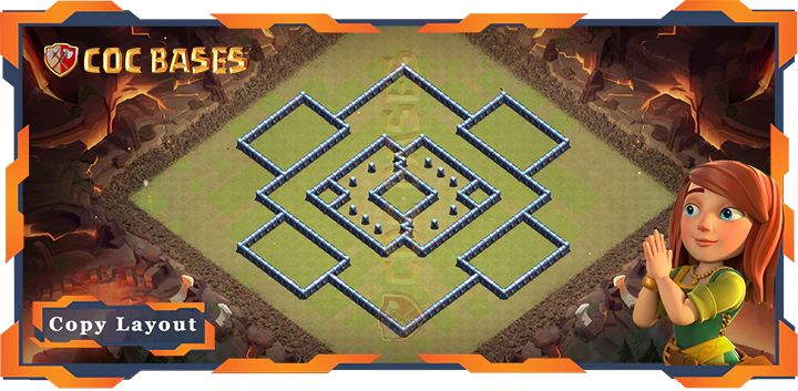Town Hall 13 Base#185