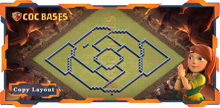 Town Hall 13 Base#218