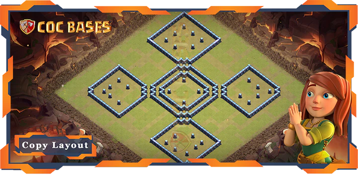 Town Hall 13 Base#268