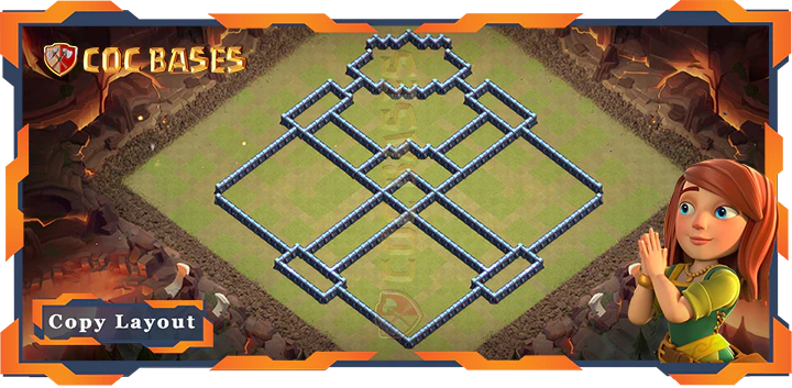 Town Hall 13 Base#160
