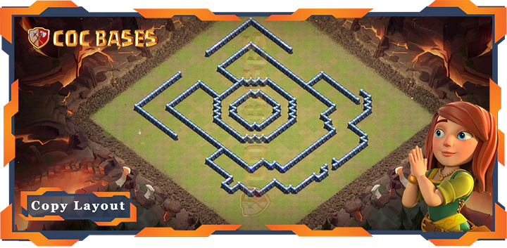 Town Hall 13 Base#220