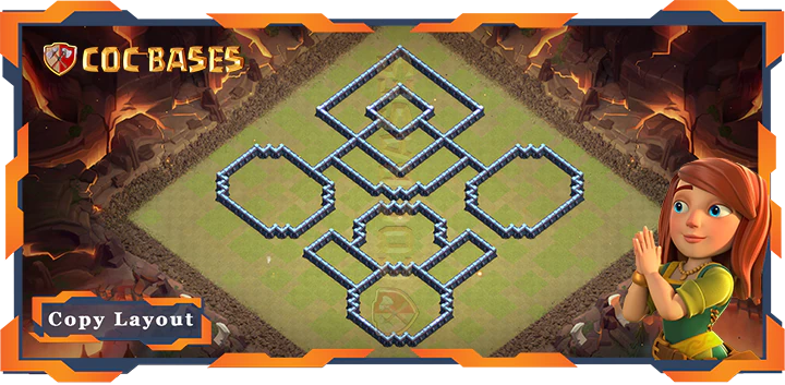 Town Hall 13 Base#318
