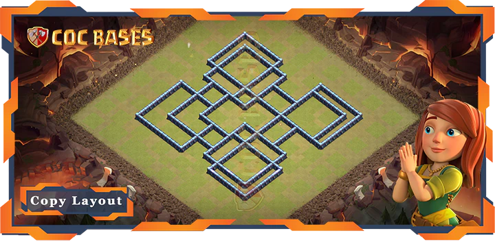 Town Hall 13 Base#343