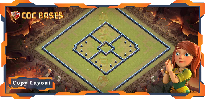 Town Hall 13 Base#211