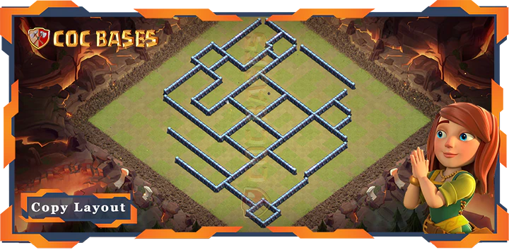 Town Hall 13 Base#156