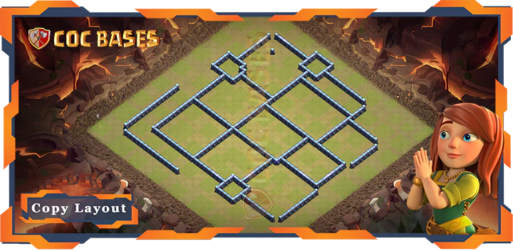 Town Hall 13 Base#168