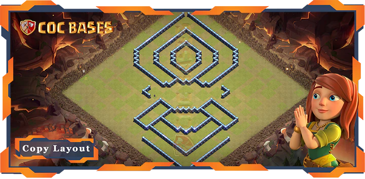 Town Hall 13 Base#196