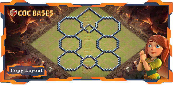 Town Hall 13 Base#227