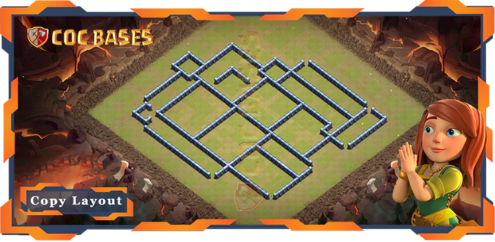 Town Hall 13 Base#154