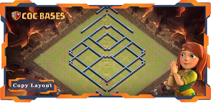 Town Hall 13 Base#222