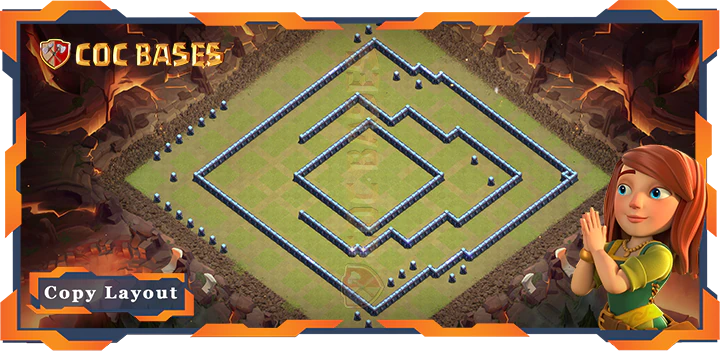 Town Hall 13 Base#210