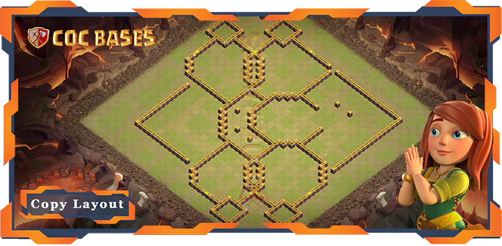 Town Hall 14 Base#258