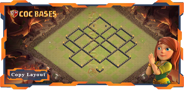 Town Hall 9 Base#162
