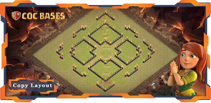 Town Hall 9 Base#185