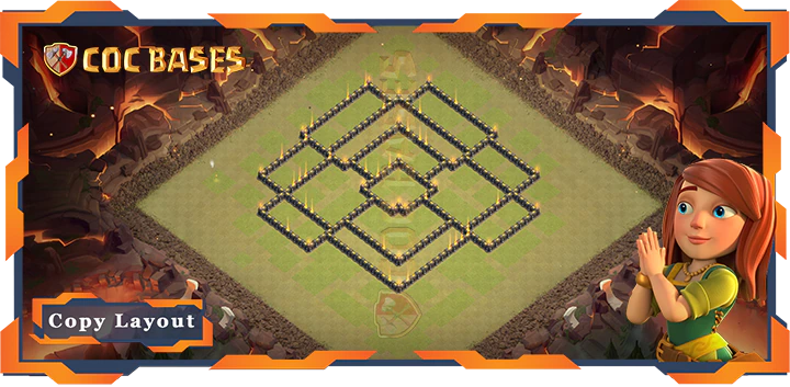 Town Hall 9 Base#151
