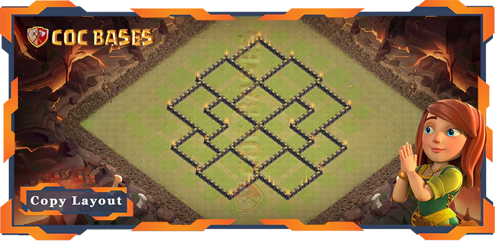 Town Hall 9 Base#172