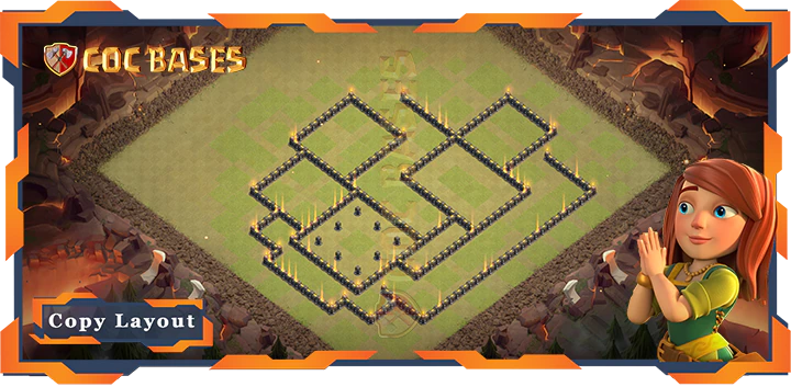 Town Hall 9 Base#171