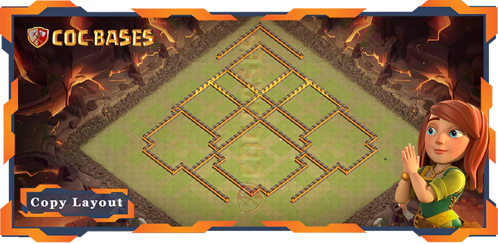 Town Hall 10 Base#264