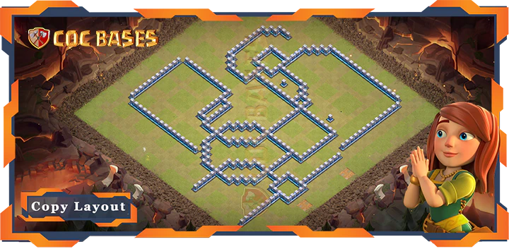 Town Hall 12 Base#256