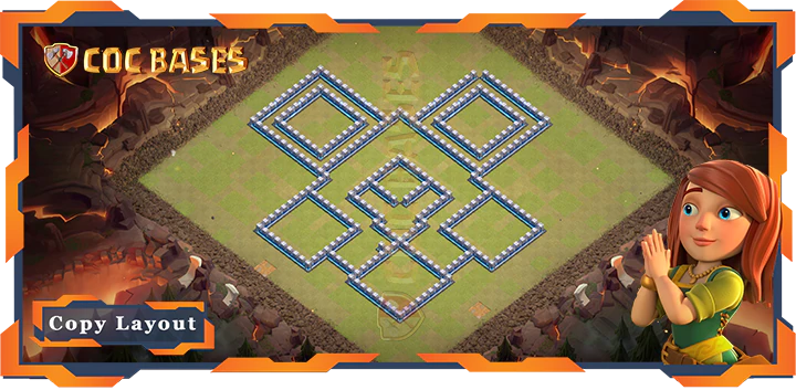 Town Hall 12 Base#292