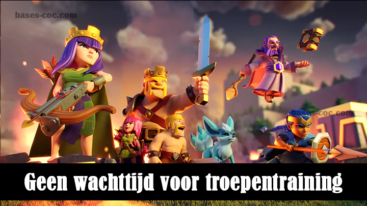 Geen wachttijd voor troepentraining