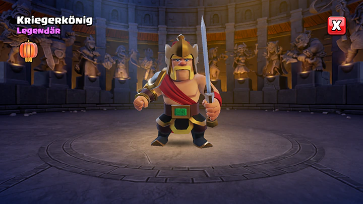 Kriegerkönig - Mini Spotlight Evenement - maart 2025 Clash of Clans