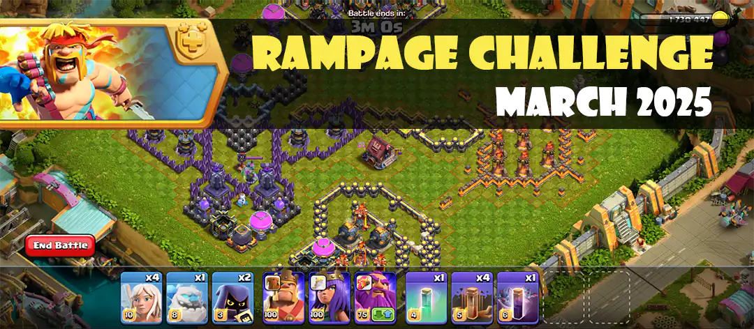Rampage challenge march 2025