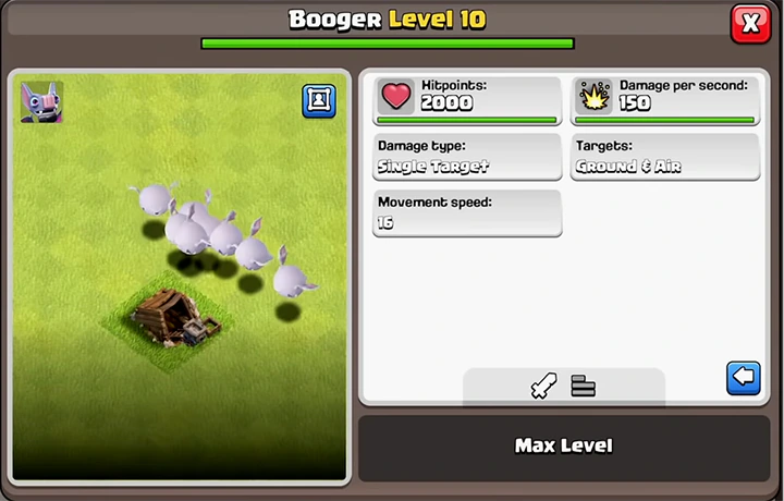 booger level 10