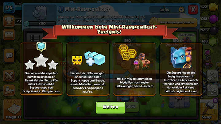 mini spotlight evenement maart 2025, Clash of Clans