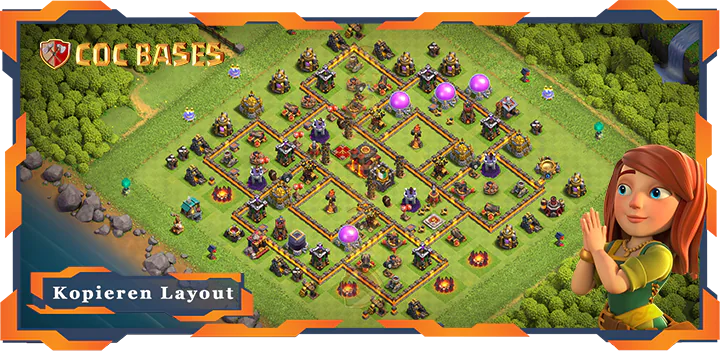 Beste Basis RH10 met Link, Anti 3 Stern, Unschlagbar, Legenden-Liga layout - Clash Of Clans (61) 10 Beste Basis RH10 met Link, Anti 3 Stern, Unschlagbar, Legenden-Liga layout - Clash Of Clans (61)