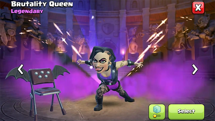 Brutality Queen- Hero skin for Queen - WWE theme