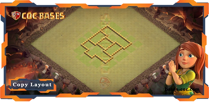 Town Hall 5 Base#107