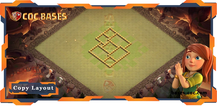 Town Hall 5 Base#97