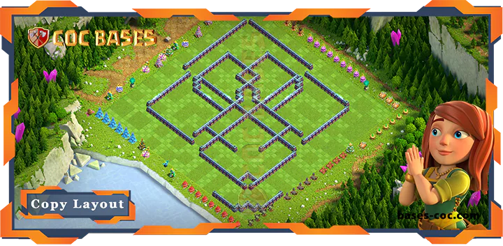 Town Hall 15 Base#187