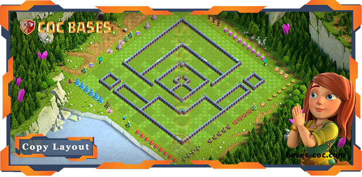 Town Hall 15 Base#185