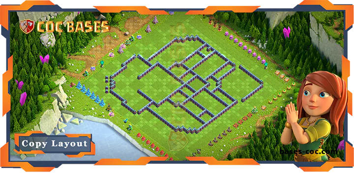 Town Hall 15 Base#218