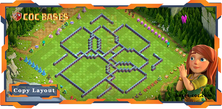 Town Hall 15 Base#221