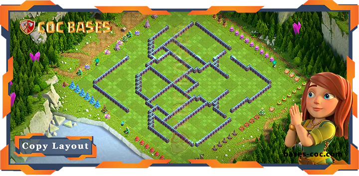 Town Hall 15 Base#208