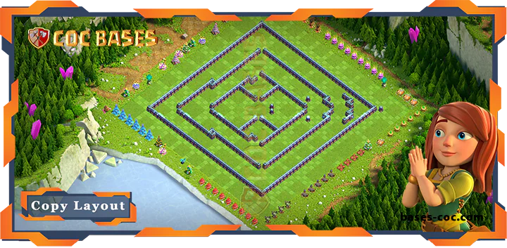 Town Hall 15 Base#205